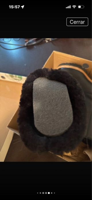 Botines Panamá negros con forro