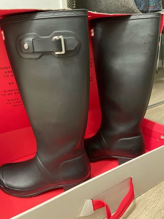 Botas Hunter Negras Talla 38