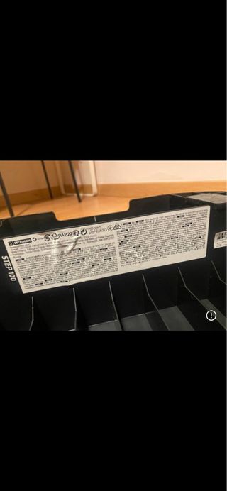 Step de ejercicio negro