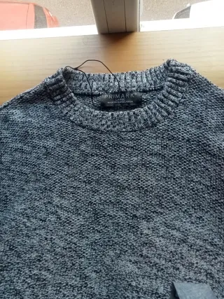 Jersey Primark Gris Talla L