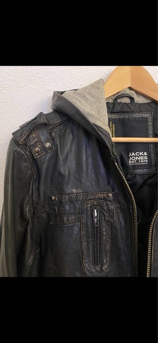 Chaqueta de cuero Jack&Jones