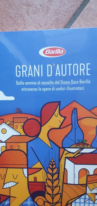 Barilla Agenda Illustrata "Grani d'Autore" - Nuova