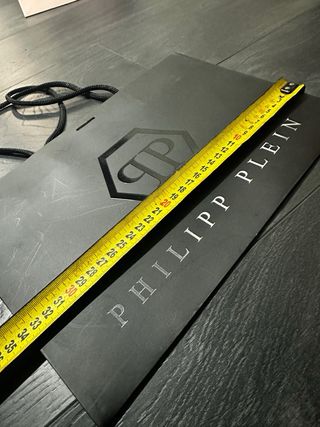 Bolsa Philipp Plein Negra y Plateada