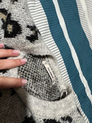 Jersey estampado animal print talla S