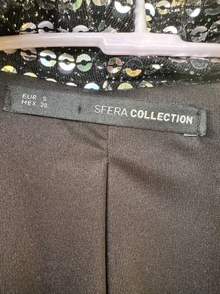 Vestido fiesta lentejuelas plateadas