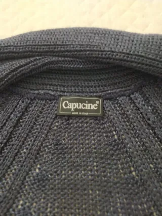 Cardigan Capucine blu taglia M