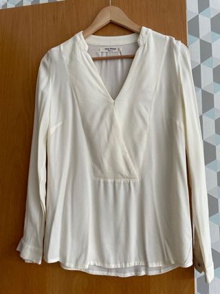 Blusa Nice Things Blanca Talla S