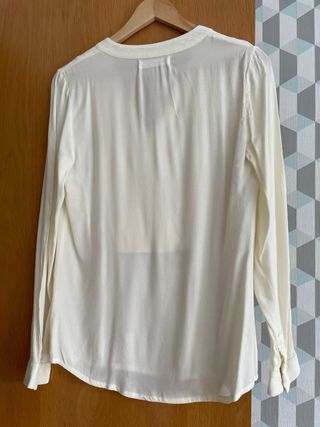 Blusa Nice Things Blanca Talla S