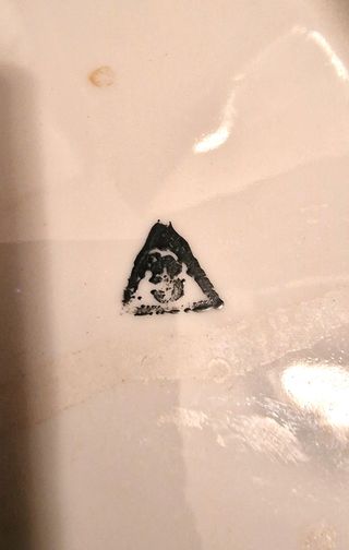 Piatti vintage maiolica dipinti a mano