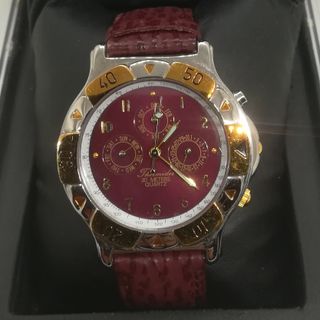 Reloj Cronógrafo Vintage TERMIDOR 1990 Oro/Rojo