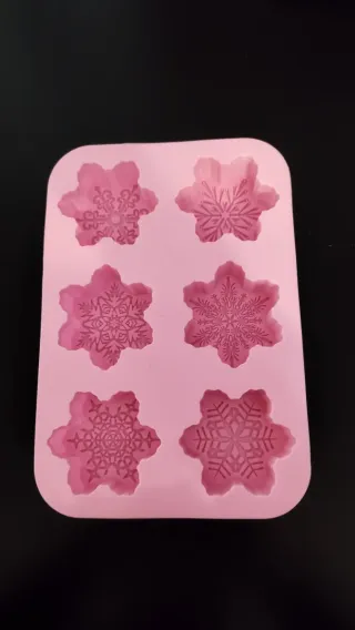 Stampo silicone fiocchi di neve