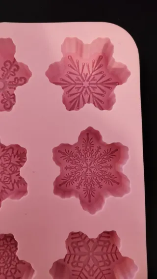 Stampo silicone fiocchi di neve
