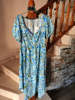 Vestido Springfield estampado paisley