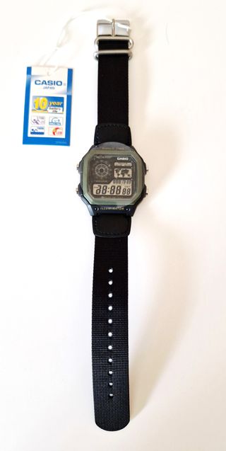 Reloj Casio AE1200WHB-1BV Original Nuevo