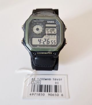 Reloj Casio AE1200WHB-1BV Original Nuevo