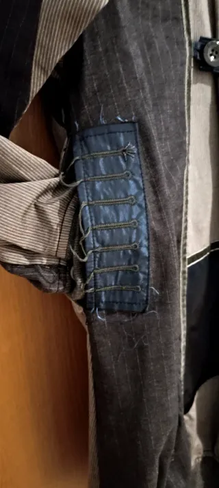 Vestido Desigual Azul y Gris