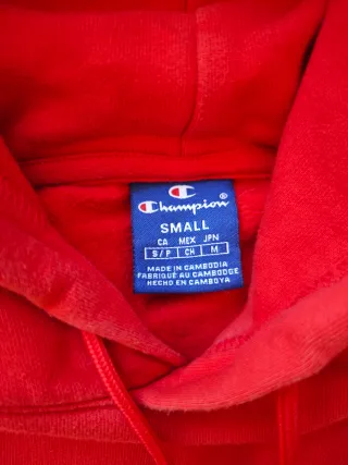 Sudadera Champion Roja