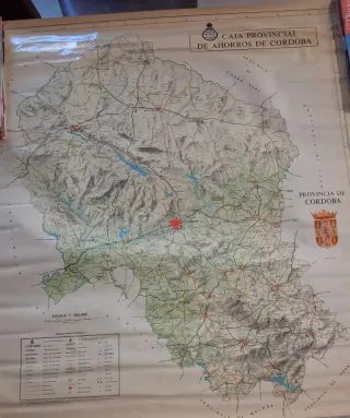 Mapa Caja Ahorros Córdoba 1973