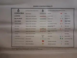 Mapa Caja Ahorros Córdoba 1973