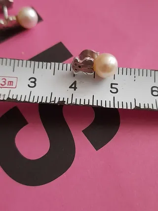 Pendientes Tous Oso Perla de lata Plata