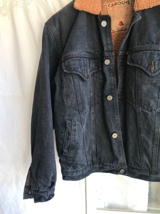 Cazadora tejana forrada borreguillo CAROCHE