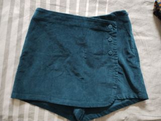 Gonna shorts blu taglia 14 anni