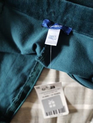 Gonna shorts blu taglia 14 anni