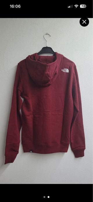 The North Face Sudadera Roja Talla S