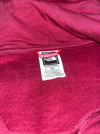 The North Face Sudadera Roja Talla S