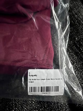 The North Face Sudadera Roja Talla S