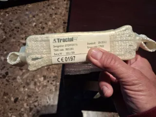 Cinta anticaídas Tractel STOPFOR FA EN 353-1