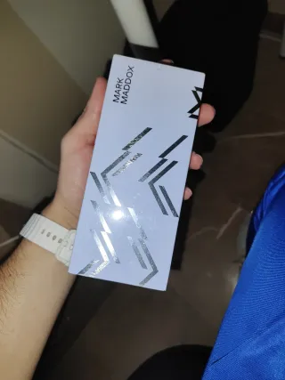 Reloj Mark Maddox Negro y Plateado