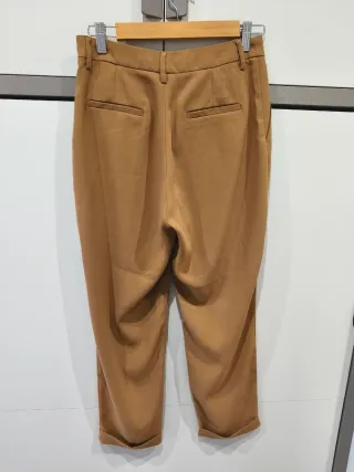 Pantalón Stradivarius Mujer Marrón