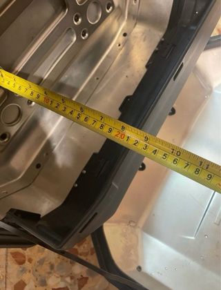 maleta Shad Terra 37 litros izquierda dañada