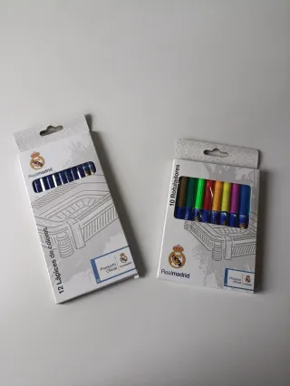 Set escolar Real Madrid nuevo