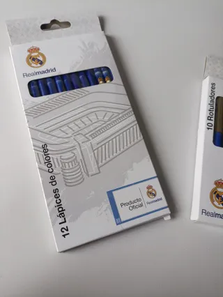 Set escolar Real Madrid nuevo
