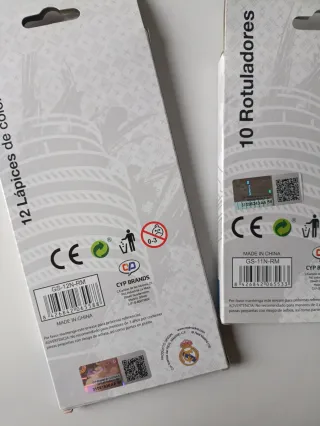 Set escolar Real Madrid nuevo