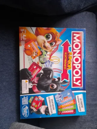 2 Juegos Monopoly Junior Electrónico