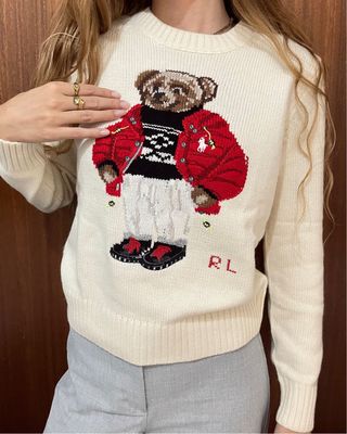 Jersey Polo Bear 100% Lana Mujer