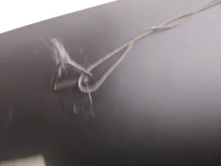 Cuadro floral vintage metálico