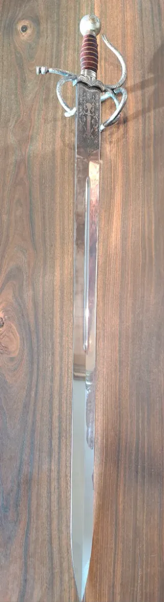 Réplica Espada Acero Toledano Colada