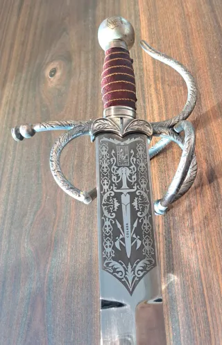 Réplica Espada Acero Toledano Colada
