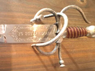 Réplica Espada Acero Toledano Colada