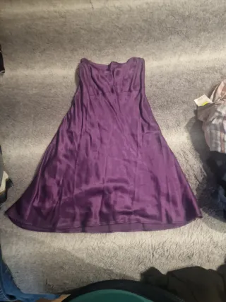 Vestido de fiesta morado