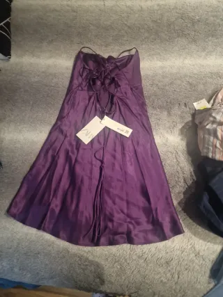 Vestido de fiesta morado