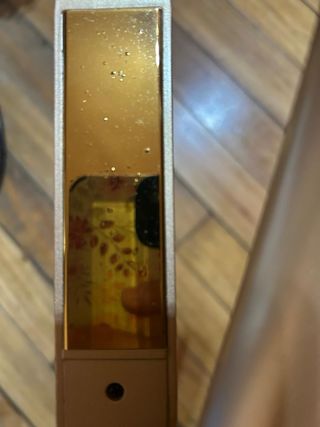 Plancha de pelo dorada