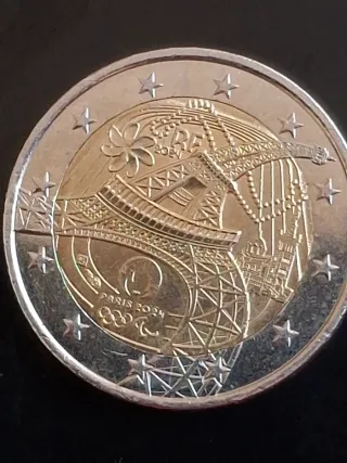 Moneda 2€ Paris 2024