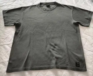 Camiseta Pull&Bear Gris Talla M