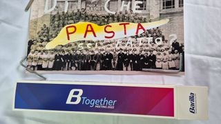 Poster Barilla "Di che pasta sei fatto?"