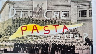 Poster Barilla "Di che pasta sei fatto?"